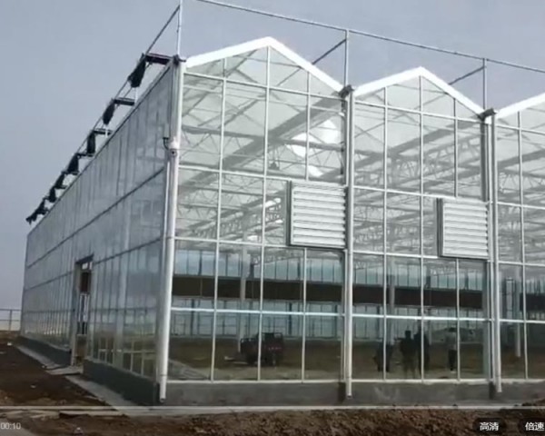 溫室工程現場